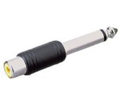 Adaptador estéreo 6.35 mm a hembra RCA de Electro Dh 13.520 8430552022663
