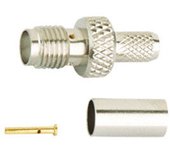 Conector SMA hembra para cable RG-174/U Electro Dh 20.202/58 8430552107803