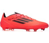 Adidas - Bota de fútbol F50 Pro FG, Unisex, Turbo-Aurora Black-Platin Met, 7 UK