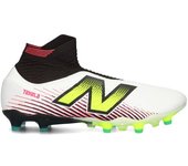New Balance - Bota de fútbol Tekela Pro FG V4+, Unisex, Solar Blue-White-Solar Pink, 8 USA