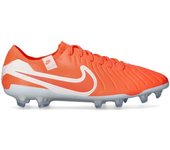 Nike - Bota de fútbol Tiempo Legend 10 Elite FG, Unisex, Hot Lava-White, 13 USA