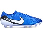 Nike - Bota de fútbol Tiempo Legend 10 Elite FG, Unisex, Signal Blue-White, 7,5 USA