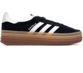 Adidas - Zapatilla Gazelle Bold Mujer, Mujer, Black-White-Black, 3,5 UK