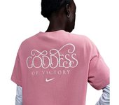 Nike - Camiseta Sportswear Crop Mujer, Mujer, Elemental Pink, L