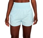 Nike - Pantalón corto One DriFit, Mujer, Glacier Blue-Reflective Silv, L