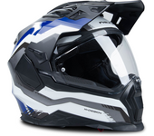 Nexx Casco Adventure  X.WED2 Columbus Azul-Gris