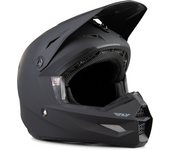 FLY Racing Casco de Cross  Kinetic Negro Mate