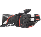 Alpinestars Guantes de Moto  SP-2 V3 Negro-Blanco-Rojo