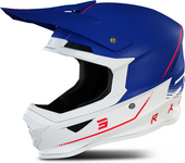 Shot Race Gear Casco de Cross Shot Furious 3.0 Azul Marino-Rojo