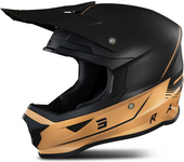 Shot Race Gear Casco de Cross Shot Furious 3.0 Negro-Bronce