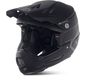 6D Casco de Cross  ATR-2 Solid Niño Negro Mate
