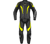Spidi Mono de Cuero  Laser Touring 2-Piezas Negro-Amarillo