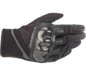 Alpinestars Guantes de Moto  Chrome Negro-Gris Alquitrán