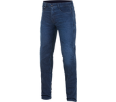 Alpinestars Pantalones de Moto  Copper V2 Plus Denim Corte Recto Azul Oscuro
