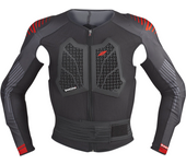 Zandonà Chaqueta de Protección  Action x8 Negro-Rojo