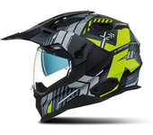 Nexx Casco Adventure  X.WED2 Wild Country Negro-Amarillo