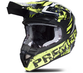 Premier Casco de Cross  Exige ZX Y Amarillo-Negro