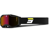 Shot Race Gear Gafas de Cross Shot Iris 2.0 Tech Negro-Neón-Amarillo