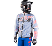 Leatt Chaqueta Impermeable  Race Cover Transparente