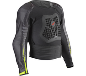 Zandonà Chaqueta de Protección  Netcube x8 Niño Negro-Amarillo Fluo