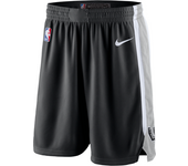 San Antonio Spurs Icon Edition Nike NBA Swingman Pantalón corto - Hombre - Negro