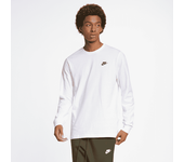 Nike Sportswear Club Camiseta de manga larga - Hombre - Blanco (XXL)