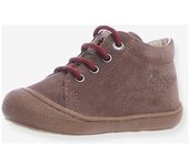Botines para bebé Cocoon Velours NATURINO® Primeros Pasos beige medio liso