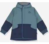 Chaqueta impermeable de entretiempo para niños MOSKA finkid azul grisáceo
