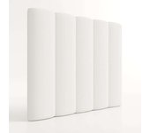 Morfeo Cabecero tapizado blanco 105 cm   diseño moderno