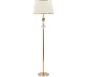 Mauro Ferretti Lámpara de pie de metal y cristal cm ø 45x165