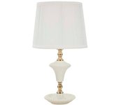 Mauro Ferretti Lámpara de mesa de cerámica blanca ø 25x45 cm