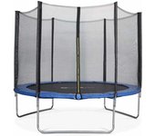 sweeek Cama elástica con protección red de 305cm, azul