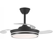 Ventilador led aspas retráctiles supereco mini cct dim (39w)