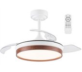 Ventilador led aspas plegables tamero mini cerezo cct dim (46w)