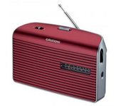 Radio Portátil GRUNDIG Music 60 Rojo Pilas
