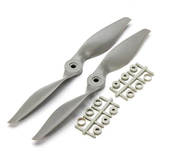 Hélice GEMFAN GF 8040 8060 1050 1070 9060 en sentido contrario a las agujas del reloj para avión RC