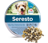 Pack Seresto -8 kg + Bolsa Galletas Minihuesitos