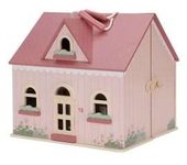 CASA DE MUÑECAS MADERA PORTABLE LITTLE DUTCH LD7116