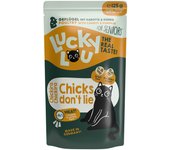 Lucky Lou Senior 16 x 125 g comida húmeda para gatos - Ave
