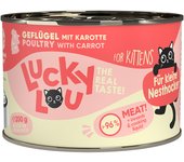Lucky Lou Lifestage Kitten 24 x 200 g - Pack Ahorro  - Ave
