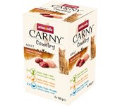 animonda Carny Country Adult 6 x 100 g - Pack mixto - Mix granjero (3 variedades)