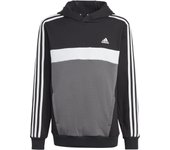 Sudadera con capucha para niños adidas Tiberio 3-Stripes Colorblock