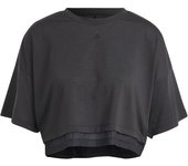 Camiseta crop top de mujer adidas Training Dance