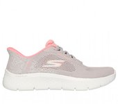 Zapatillas skechers go walk flex mujer beige