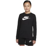 Camiseta manga larga nike sportswear niña bk