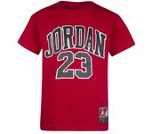 Camiseta jordan practice flight ss niño rojo