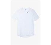 Camiseta de trail nnormal race hombre blanco