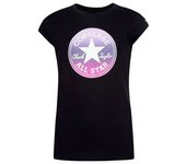 Camiseta converse chuck patch gfx black niña