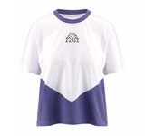 Camiseta kappa ece ckd corsican mujer blanco