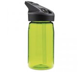 Botella tritan 0.45 l. verde claro tapón jannu